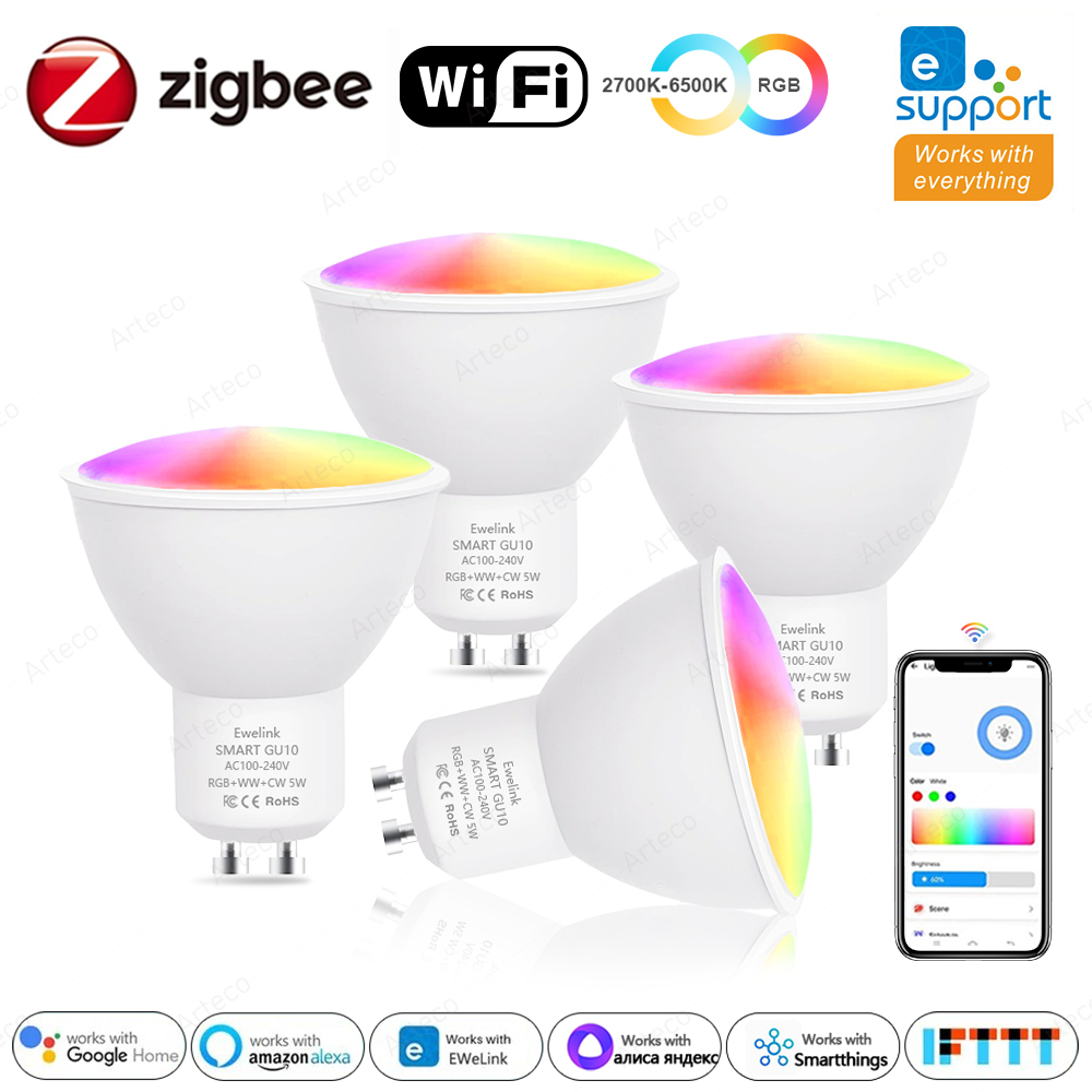 Ewelink GU10 Zigbee bombillas  - Philips Bulb Hue reseña y precio