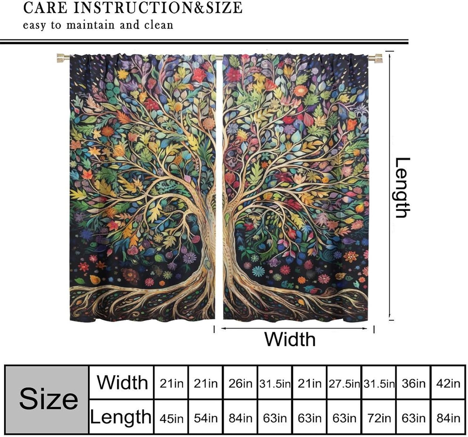 Cortinas Árbol de la Vida, Cor - Modern Korean Lifestyle reseña y precio