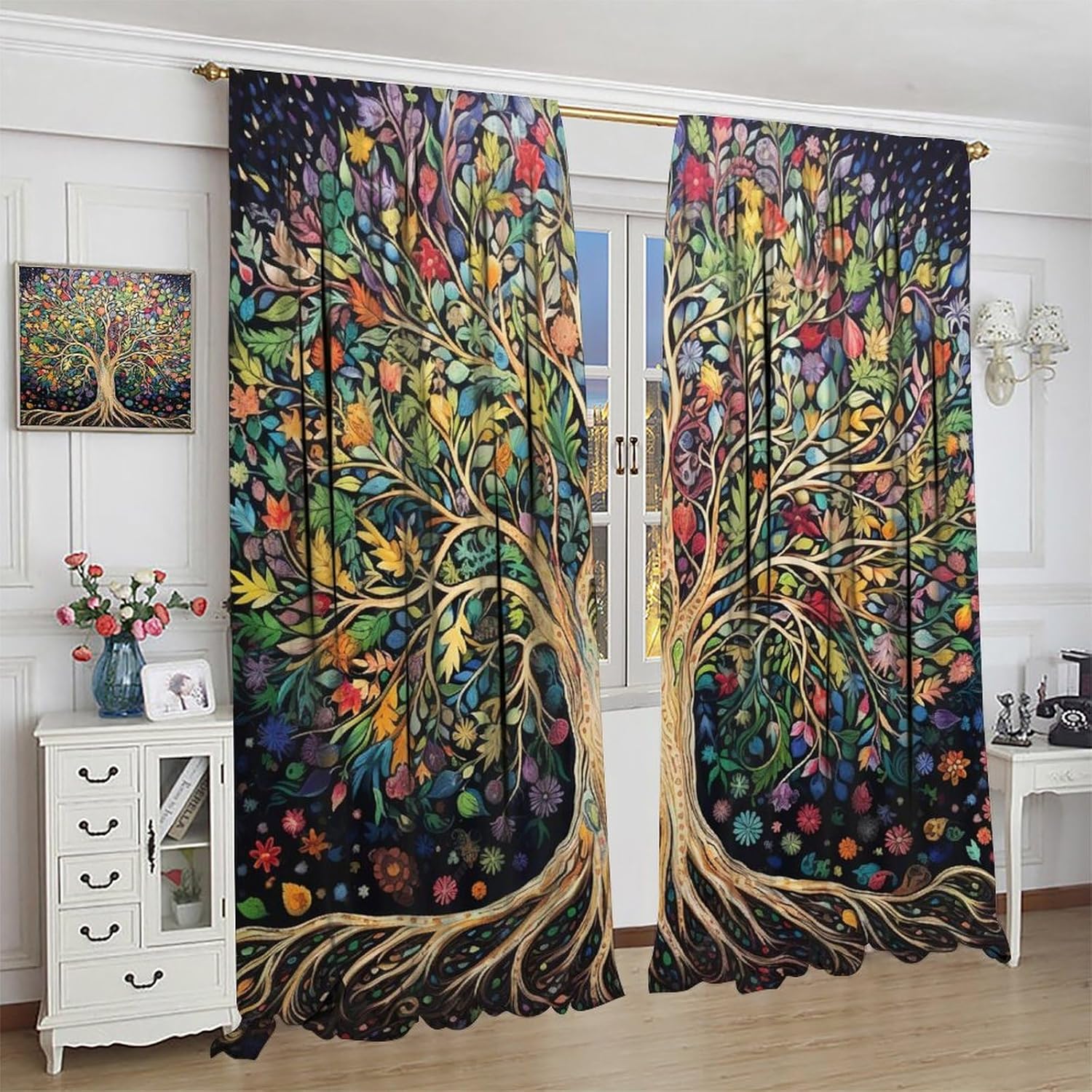 Cortinas Árbol de la Vida, Cor - Modern Korean Lifestyle reseña y precio
