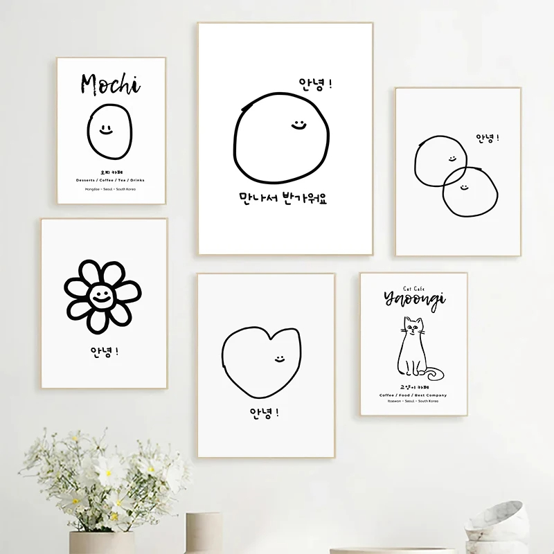 Pósteres e impresiones minimal - Modern Korean Lifestyle reseña y precio