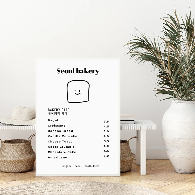 Pósteres e impresiones minimal - Modern Korean Lifestyle reseña y precio