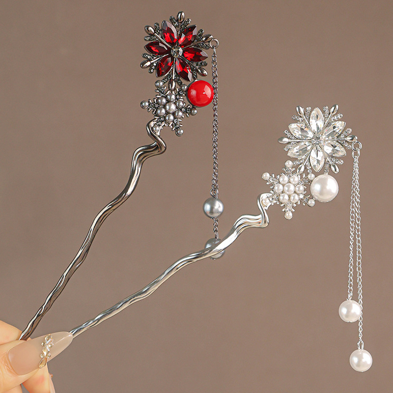 Horquilla Elegante con Flecos  - Hanbok Hair Pin reseña y precio