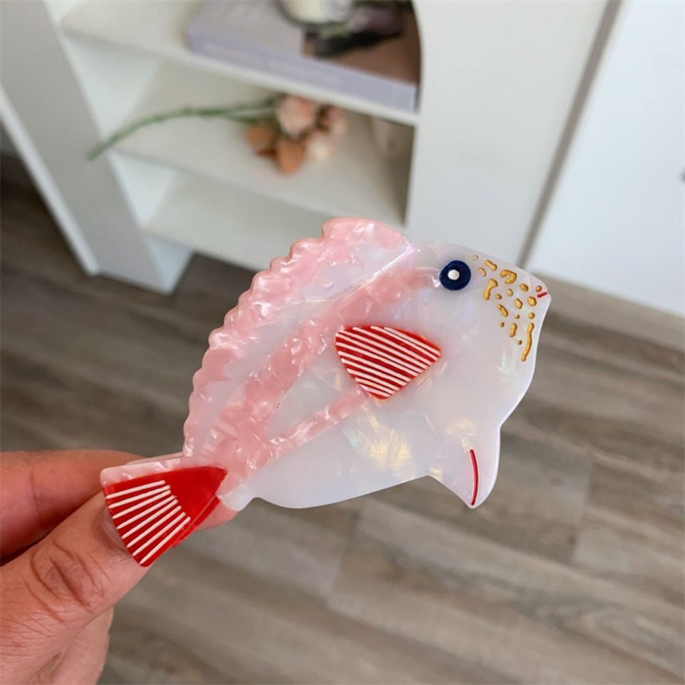 Pinza para el pelo de acetato  - Korean Women Lifestyle reseña y precio