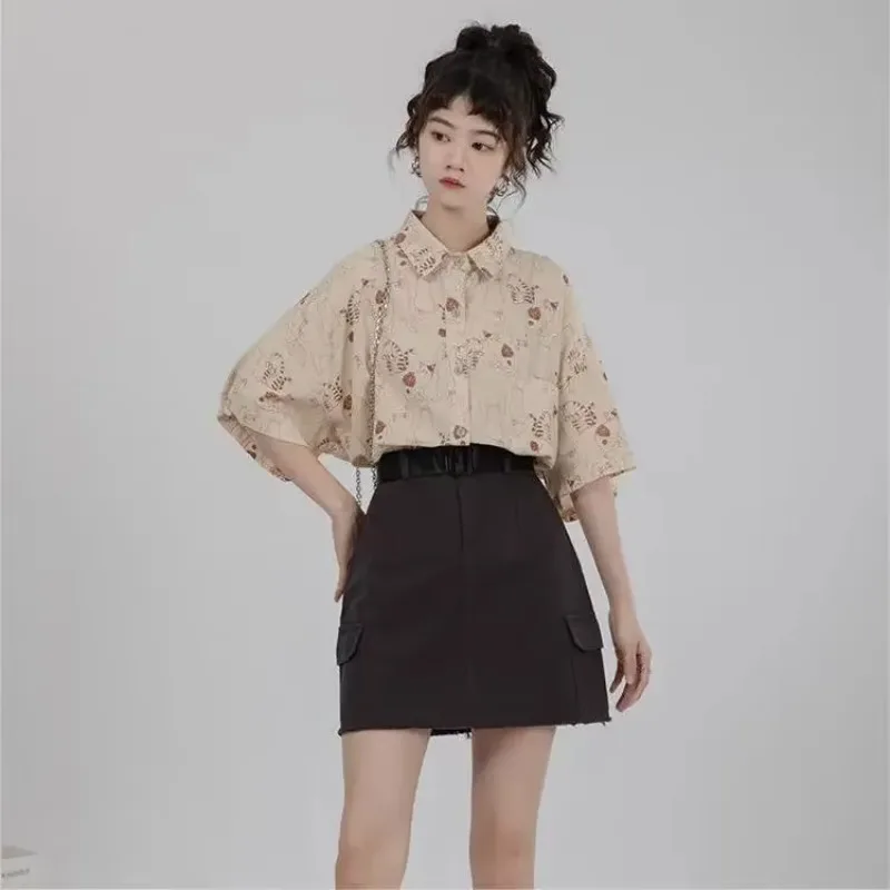 Camisas de pana para mujer, ca - Korean Student Lifestyle reseña y precio