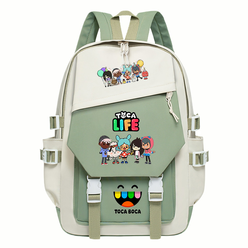Mochila con estampado Toca Lif - Korean Student Lifestyle reseña y precio