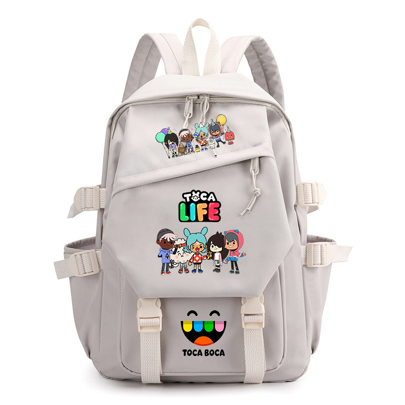 Mochila con estampado Toca Lif - Korean Student Lifestyle reseña y precio