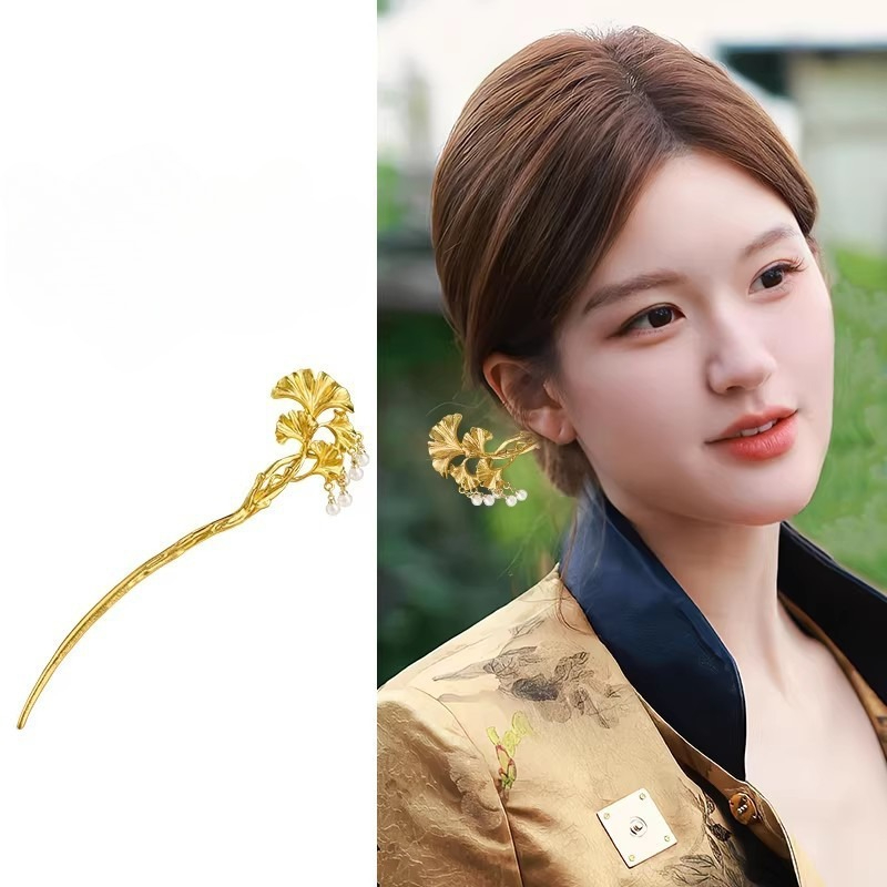 1 Pieza Elegante Horquilla Dor - Hanbok Hair Pin reseña y precio