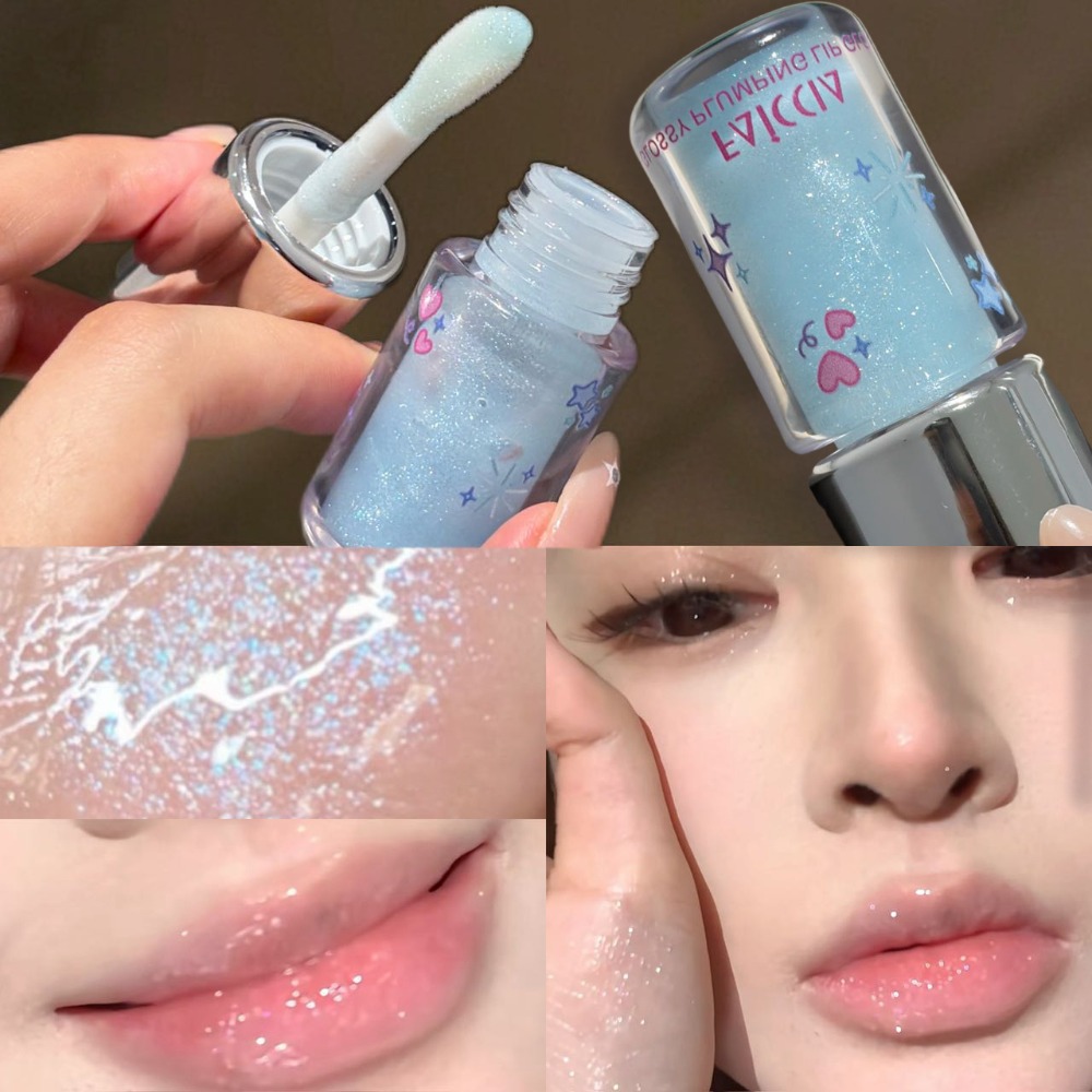 Brillo Labial Azul Celeste Bri - Lip Tint Korean reseña y precio