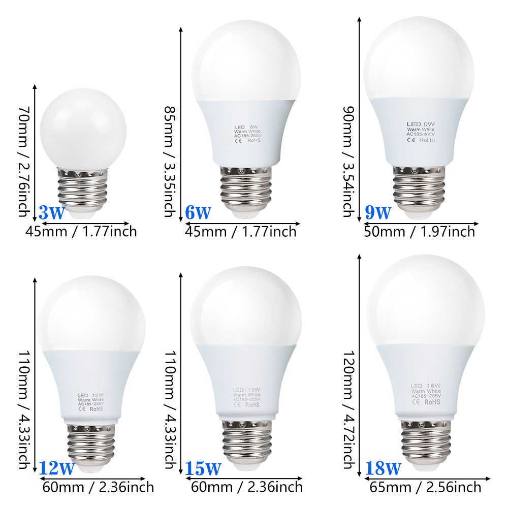 10 piezas E27 bombillas LED lá - Philips Bulb Hue reseña y precio