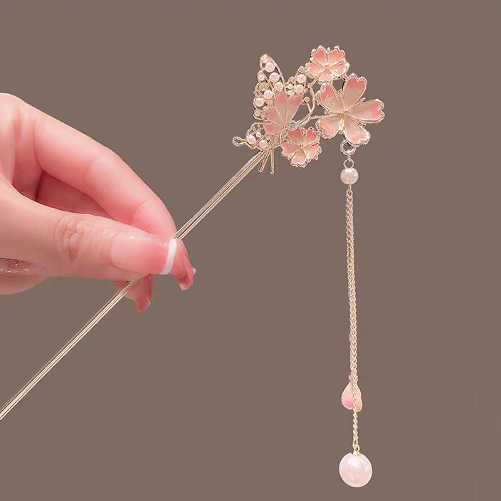Horquilla Sakura con un Toque  - Hanbok Hair Pin reseña y precio