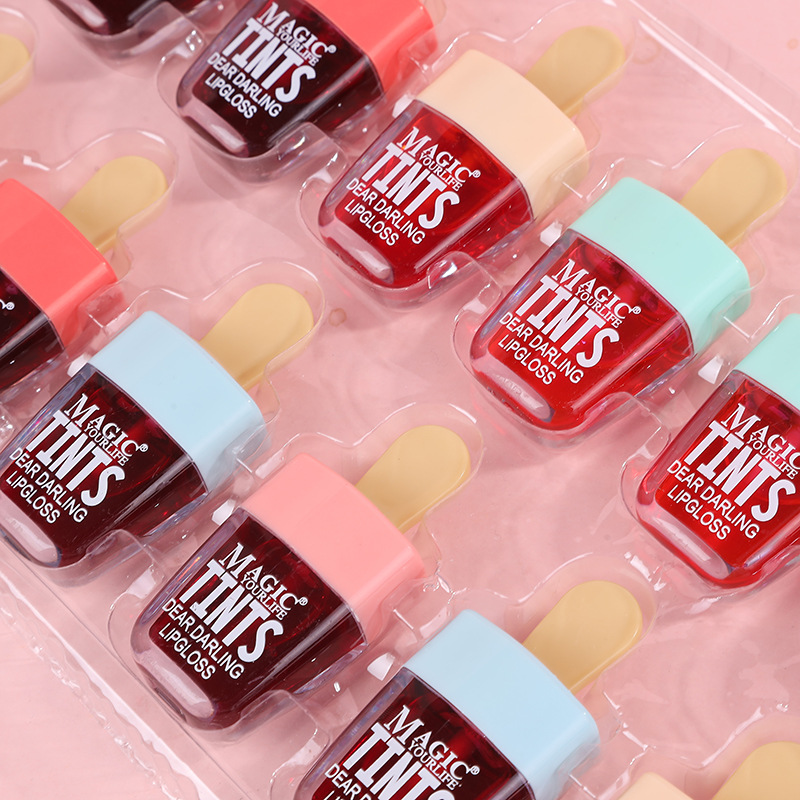 12 Uds. De tinte de labios de  - Lip Tint Korean reseña y precio