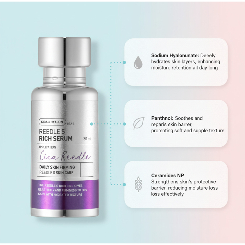 Suero Hidratante Reafirmante c - Korean Skincare Routine reseña y precio