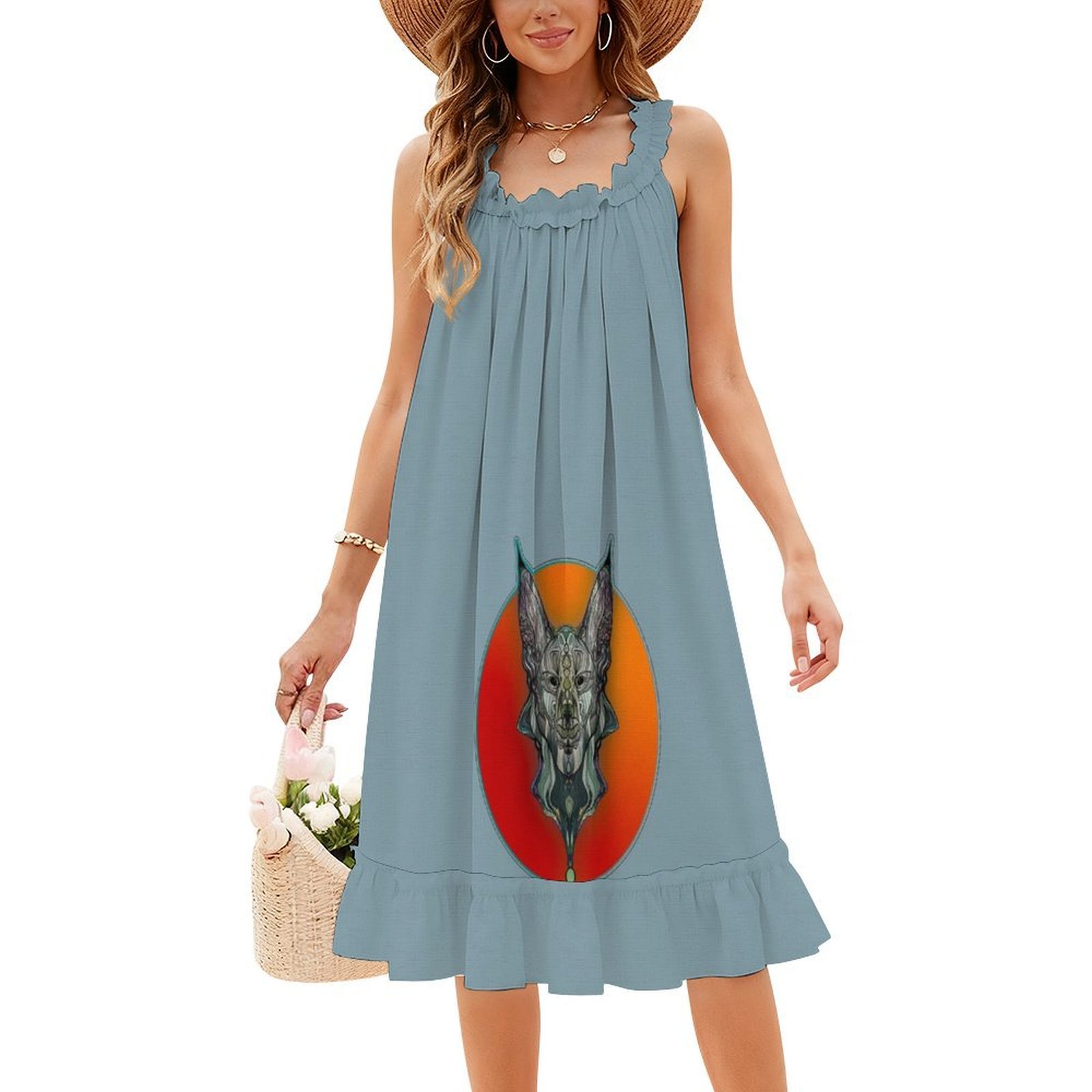 Vestido informal de estilo cor - Korean Women Lifestyle reseña y precio