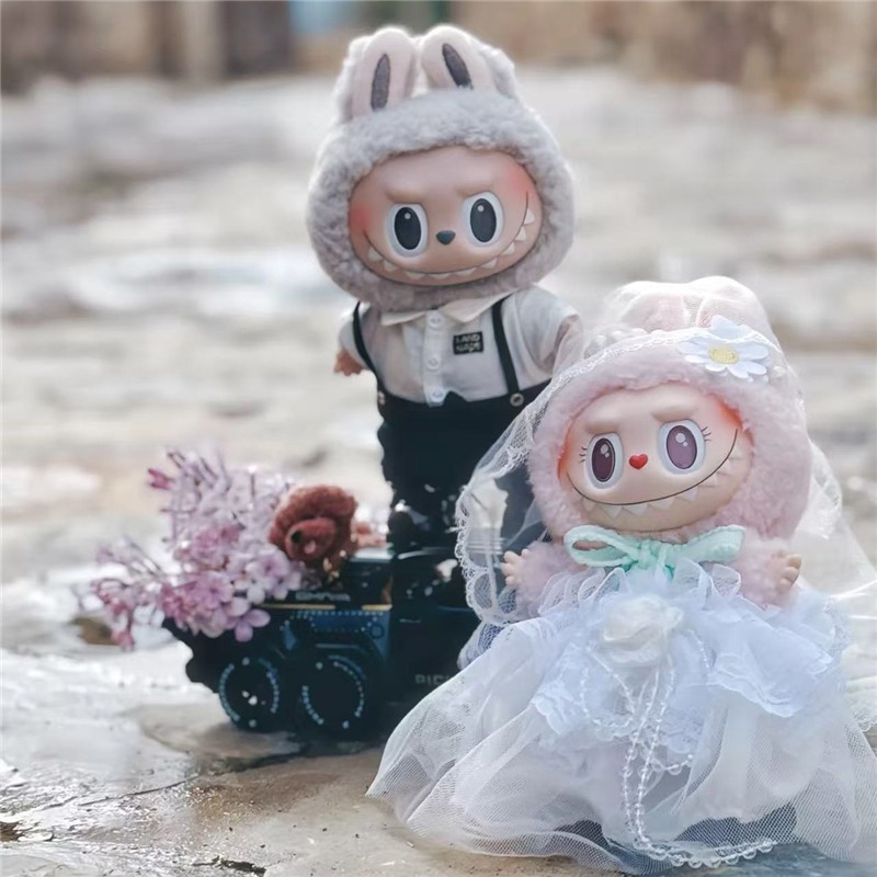 15 17cm para muñeca Labubu ves - Korean Lifestyle Items reseña y precio