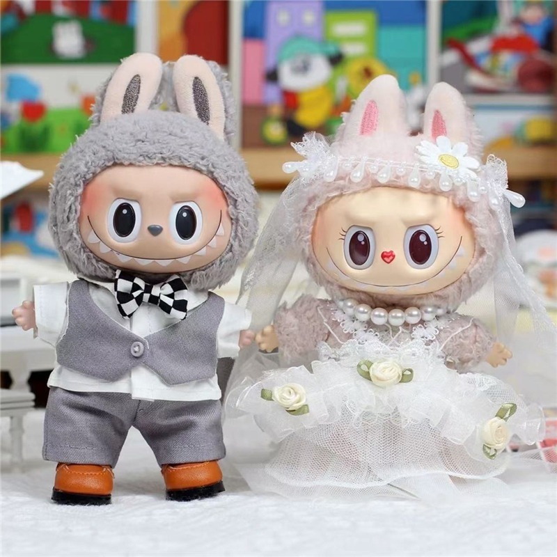15 17cm para muñeca Labubu ves - Korean Lifestyle Items reseña y precio