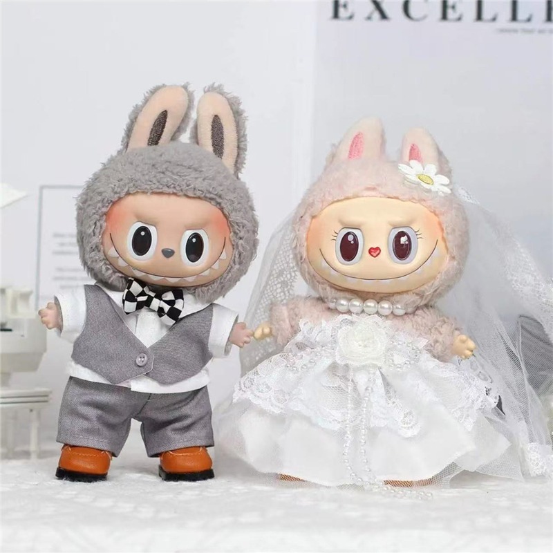 15 17cm para muñeca Labubu ves - Korean Lifestyle Items reseña y precio